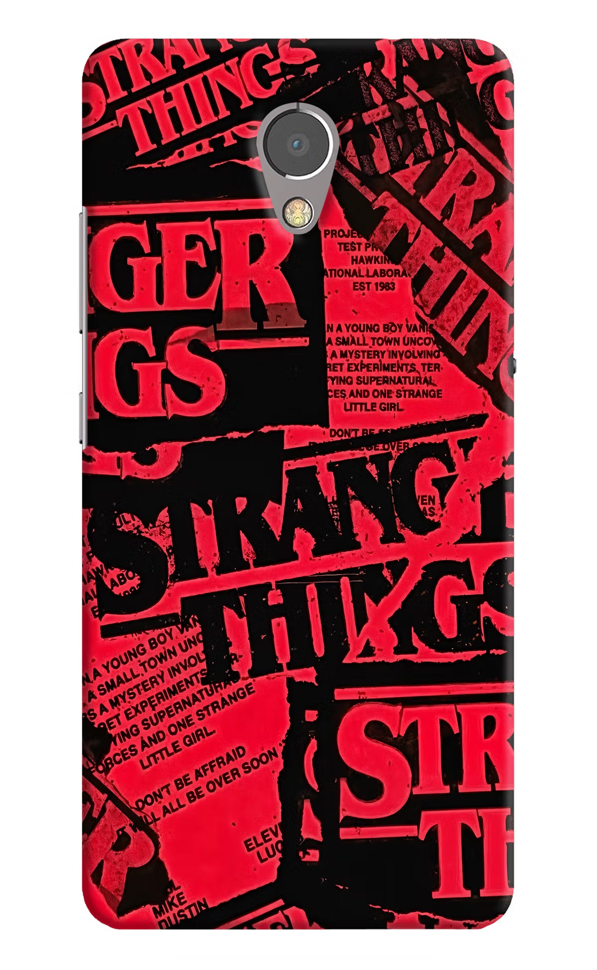 Ordinary Things Lenovo P2 Hard Case Back Cover by Casekaro