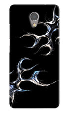 Chrome Tribal Lenovo P2 Hard Case Back Cover by Casekaro