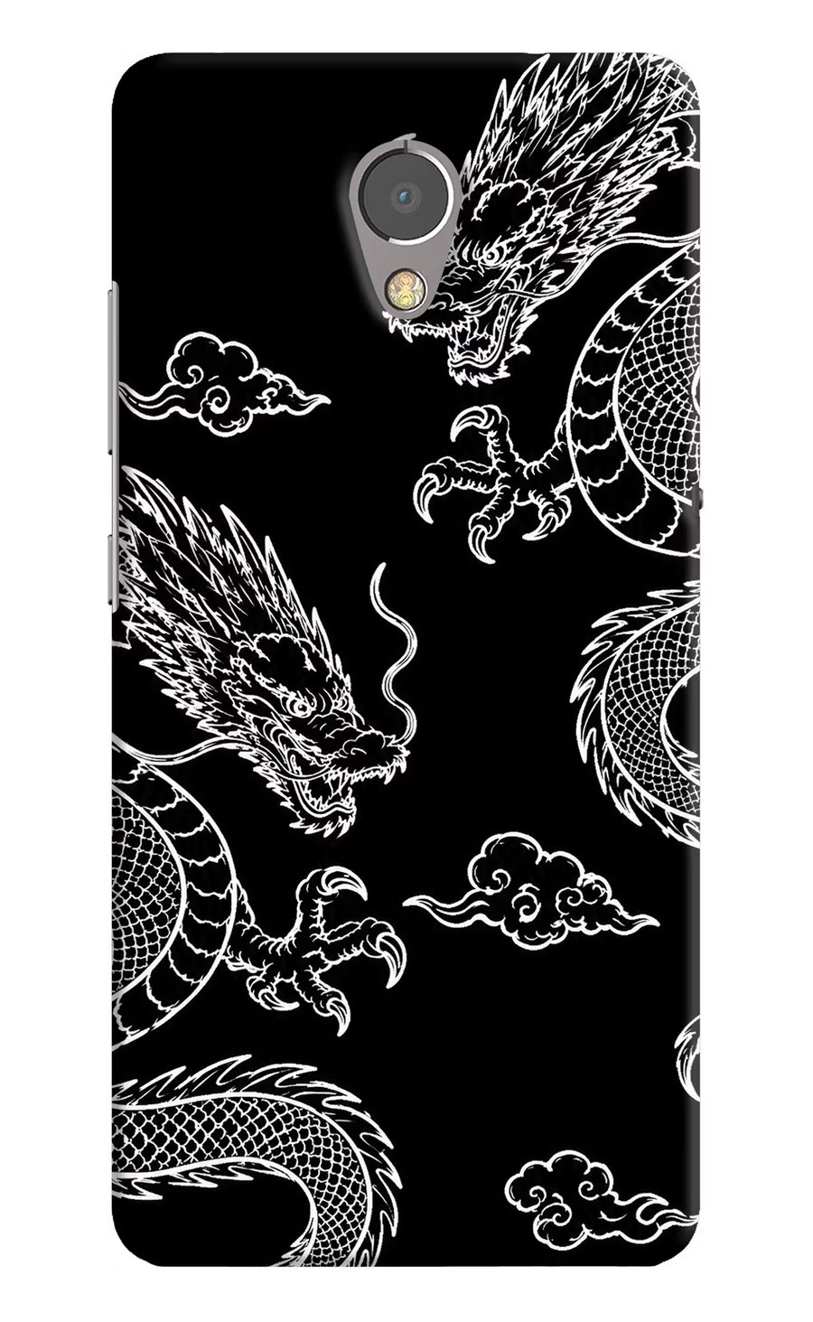 Twin Dragons Lenovo P2 Back Cover, Hard case