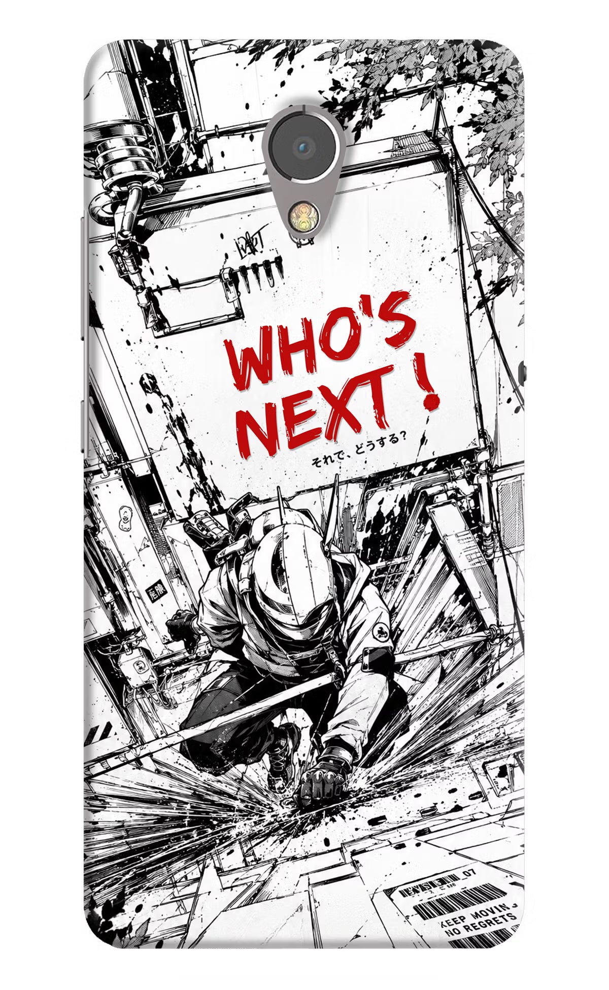 Who's Next Lenovo P2 Hard Case Back Cover by Casekaro