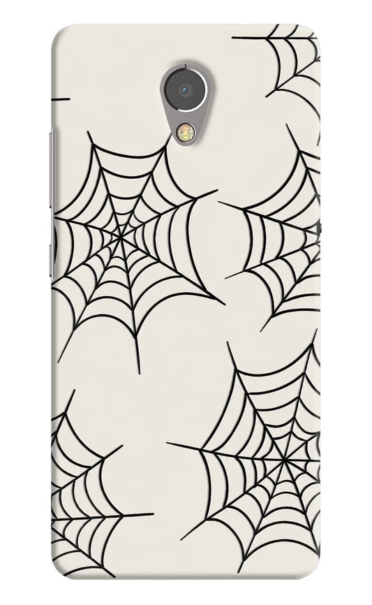 Spider Web Lenovo P2 Hard Case Back Cover by Casekaro