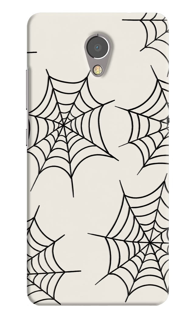 Spider Web Lenovo P2 Hard Case Back Cover by Casekaro
