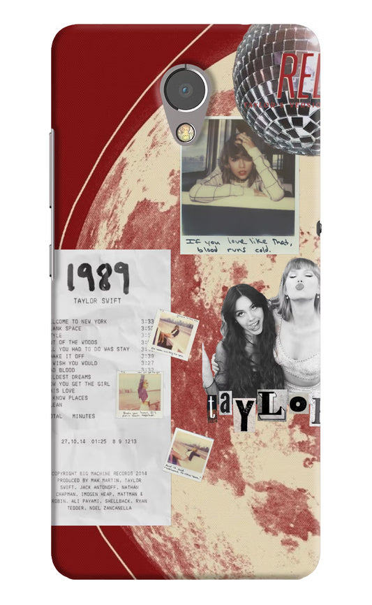 Taylor Swift Lenovo P2 Back Cover