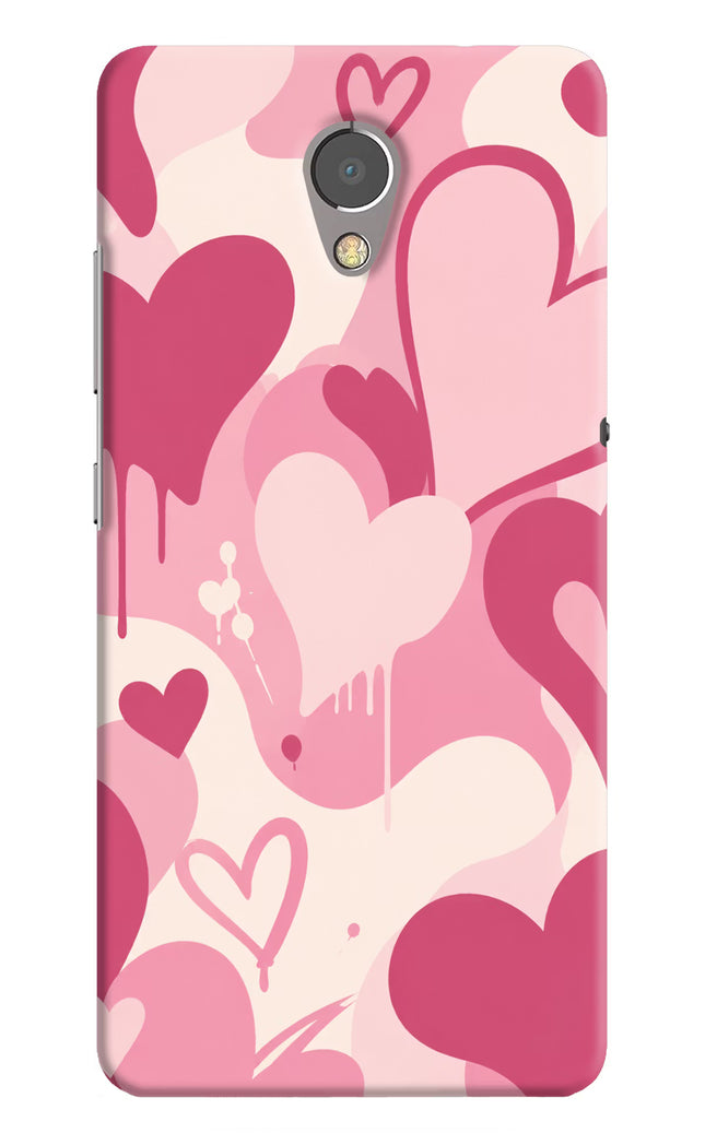 Hearty case Lenovo P2 Hard Case Back Cover by Casekaro