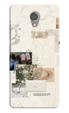 Soft Aesthetic Lenovo P2 Hard Case Back Cover by Casekaro
