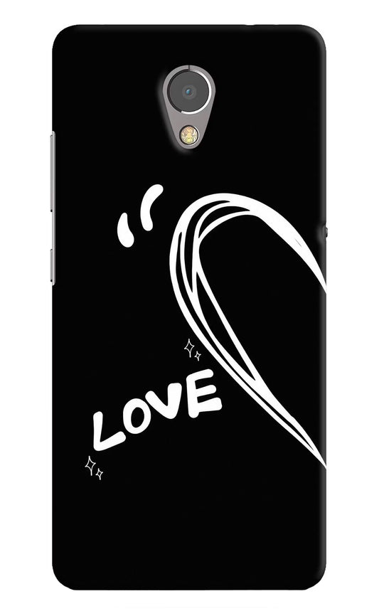 Love Line Lenovo P2 Hard Case Back Cover by Casekaro