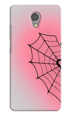 Pink Web Lenovo P2 Hard Case Back Cover by Casekaro