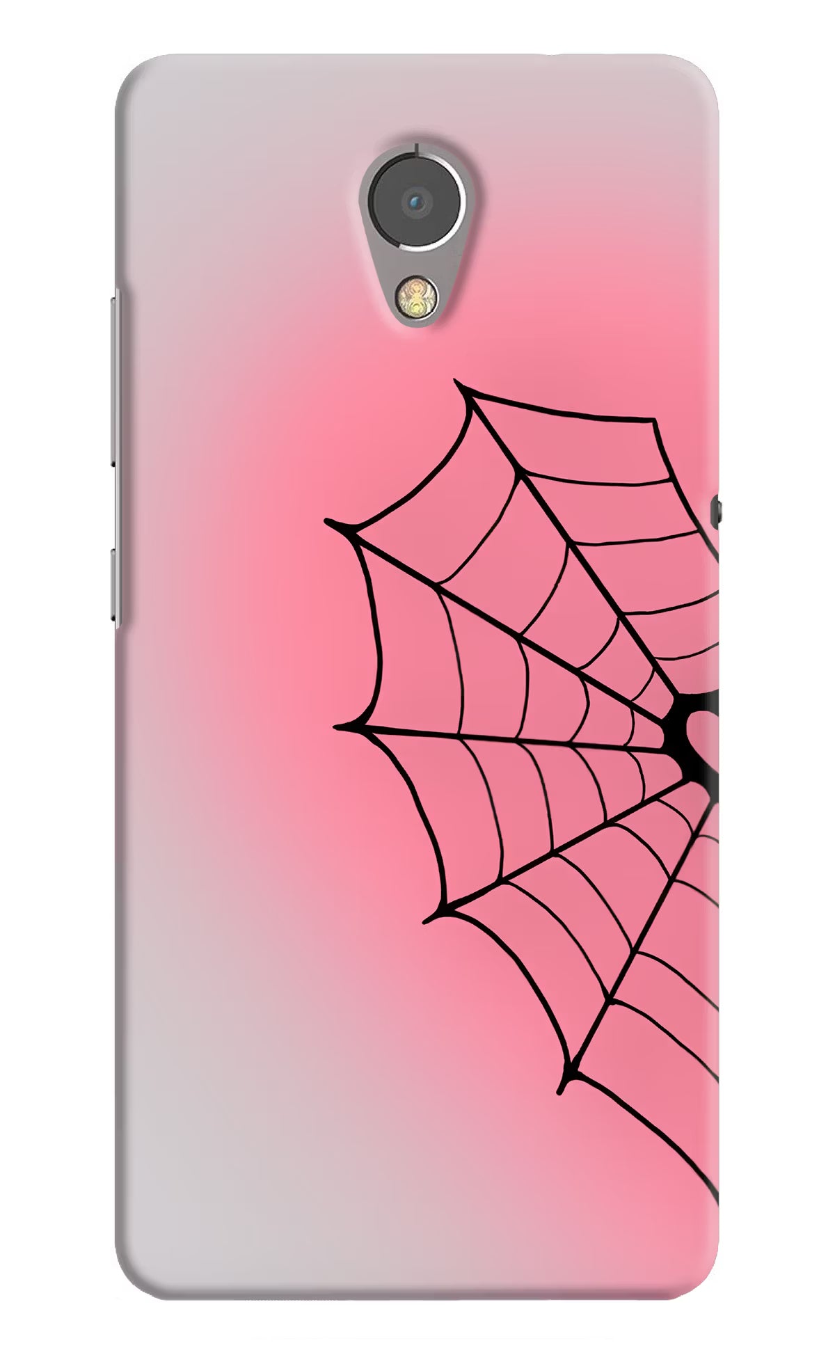 Pink Web Lenovo P2 Back Cover