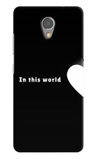 This World Lenovo P2 Hard Case Back Cover by Casekaro