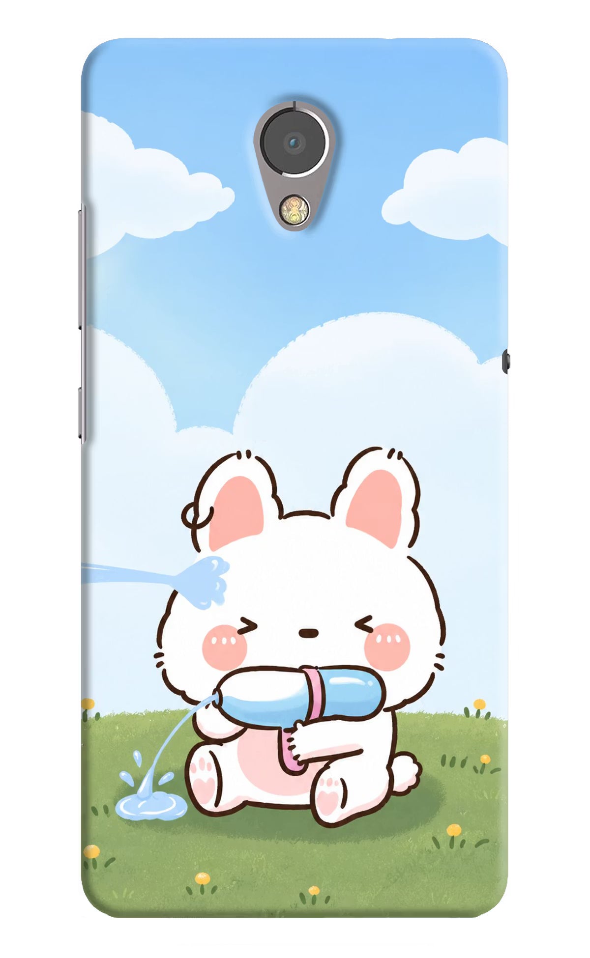 Bunny Treat Lenovo P2 Back Cover