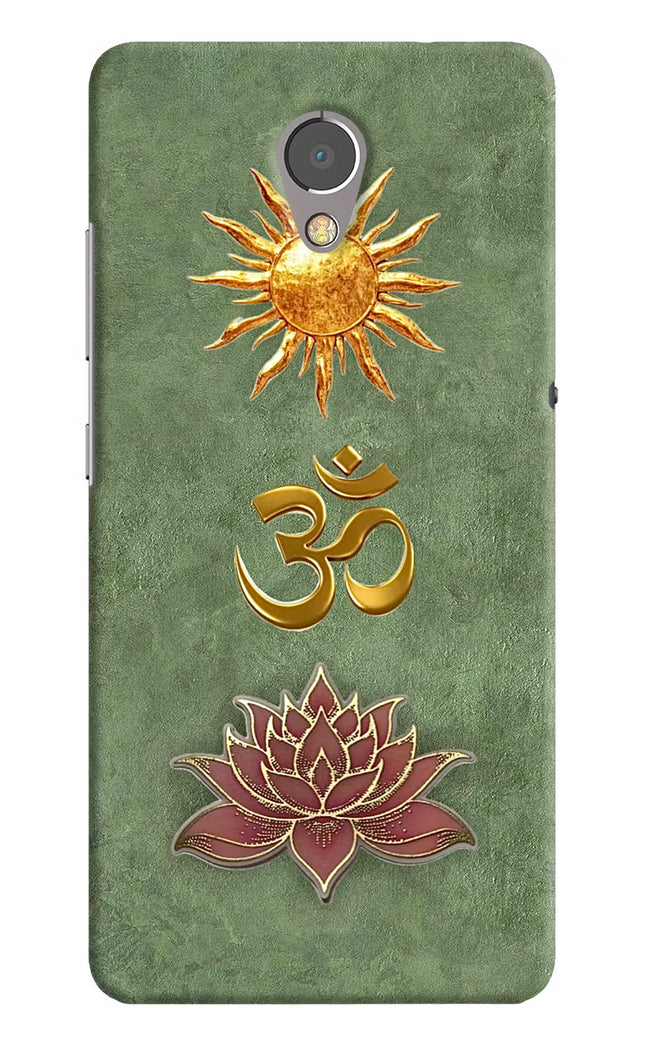 Om & Lotus Lenovo P2 Back Cover
