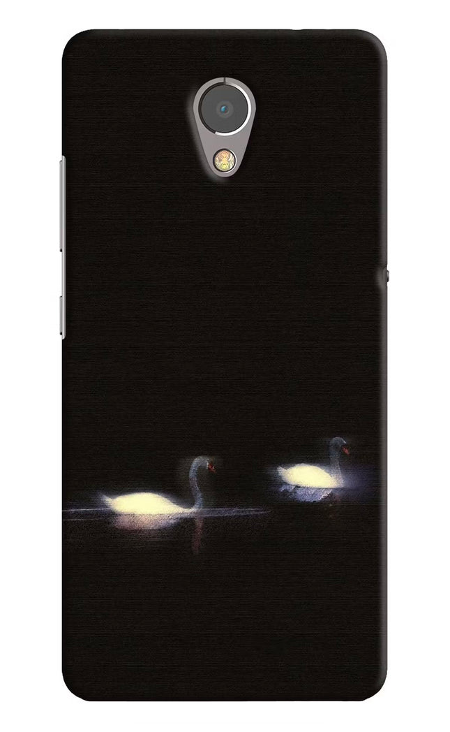 Silent Swans Lenovo P2 Hard Case Back Cover by Casekaro