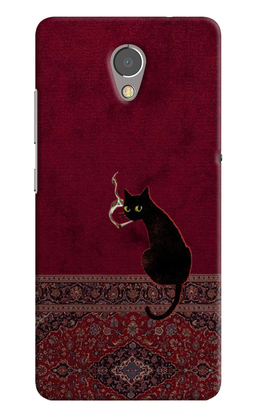 Midnight Cat Lenovo P2 Back Cover, Hard case