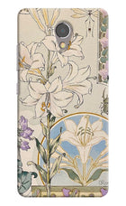 White Lily Lenovo P2 Hard Case Back Cover by Casekaro