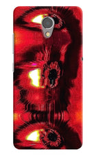 Fire Eye Lenovo P2 Hard Case Back Cover by Casekaro