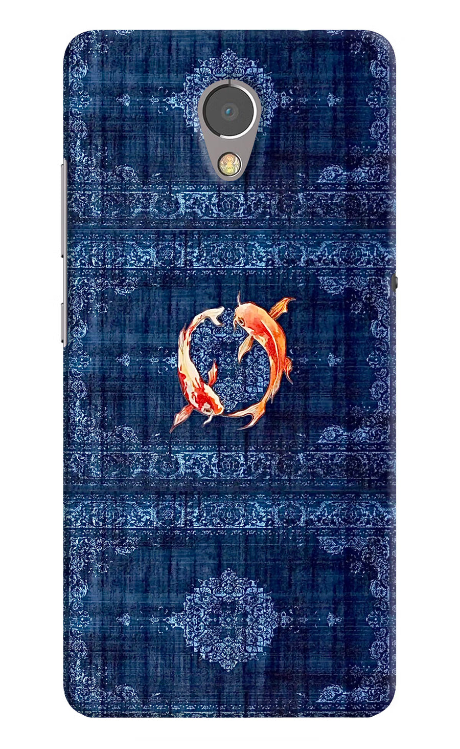Koi Blue Lenovo P2 Back Cover, Hard case