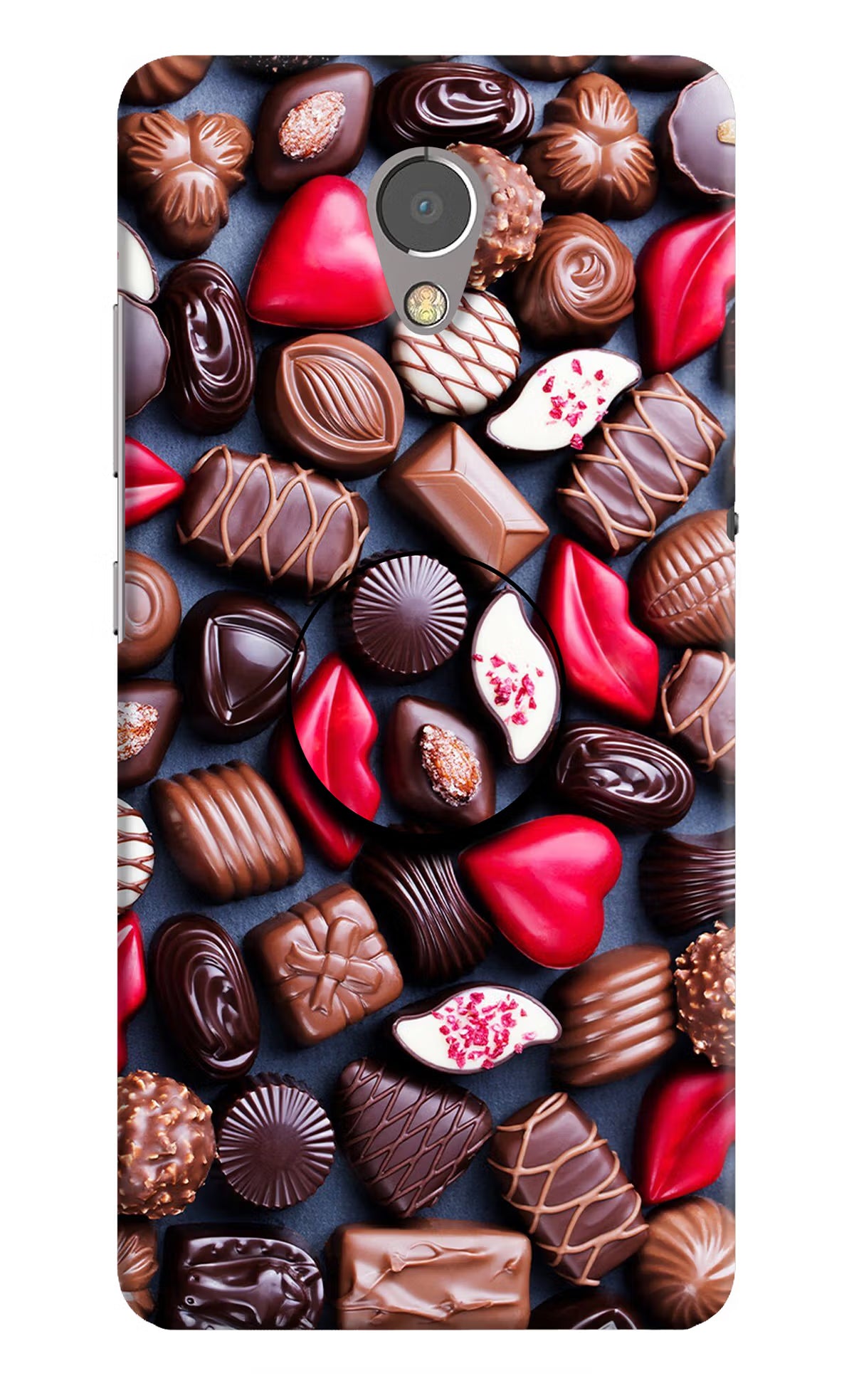 Chocolates Lenovo P2 Pop Case by Casekaro