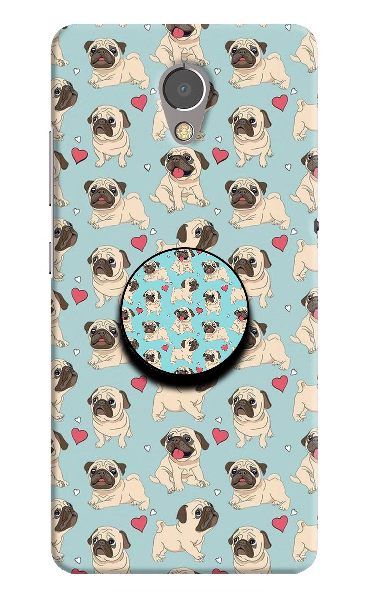 Pug Dog Lenovo P2 Pop Case by Casekaro