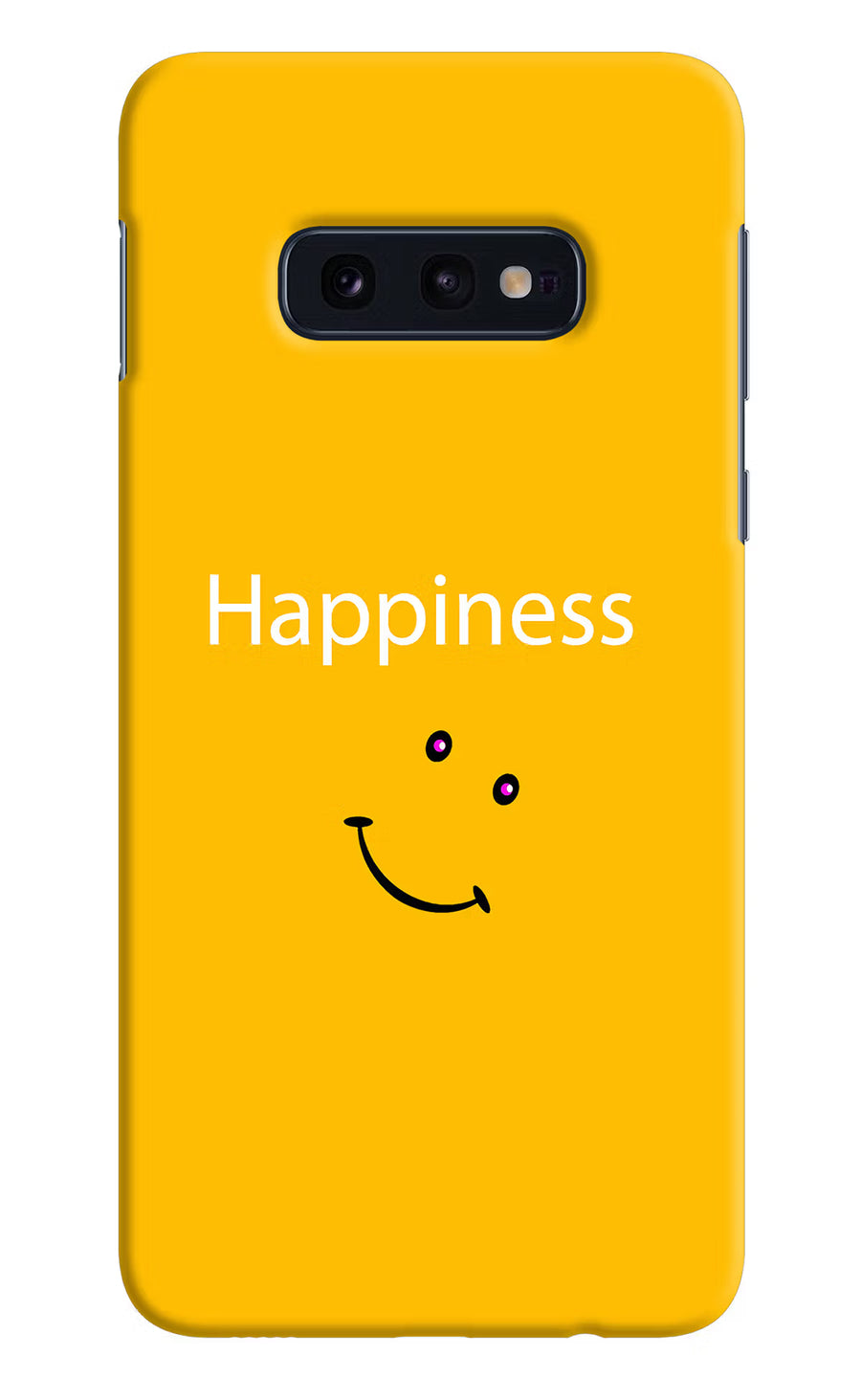 Happiness With Smiley Samsung S10E Back Cover, Hard case