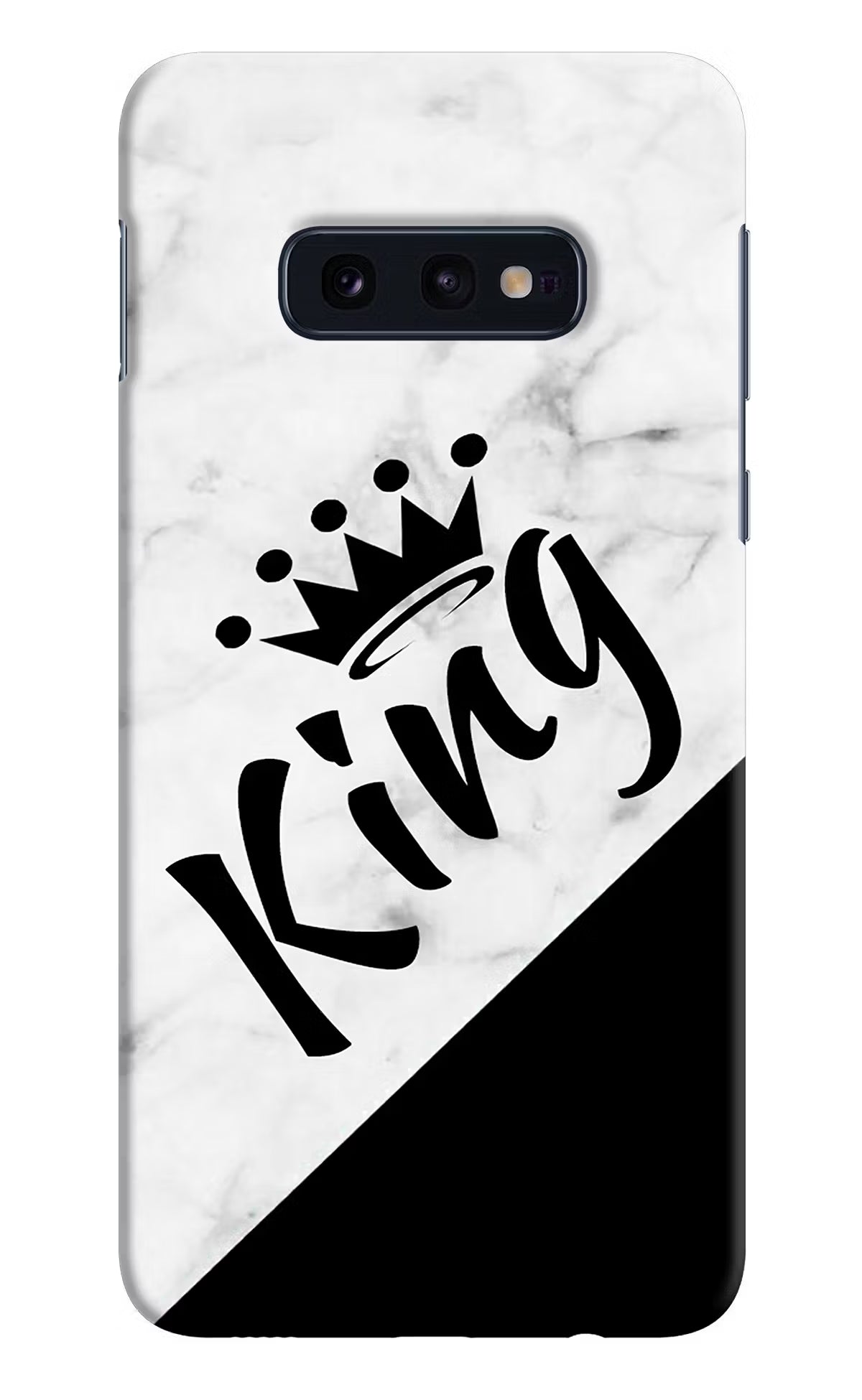 King Samsung S10E Hard Case Back Cover by Casekaro