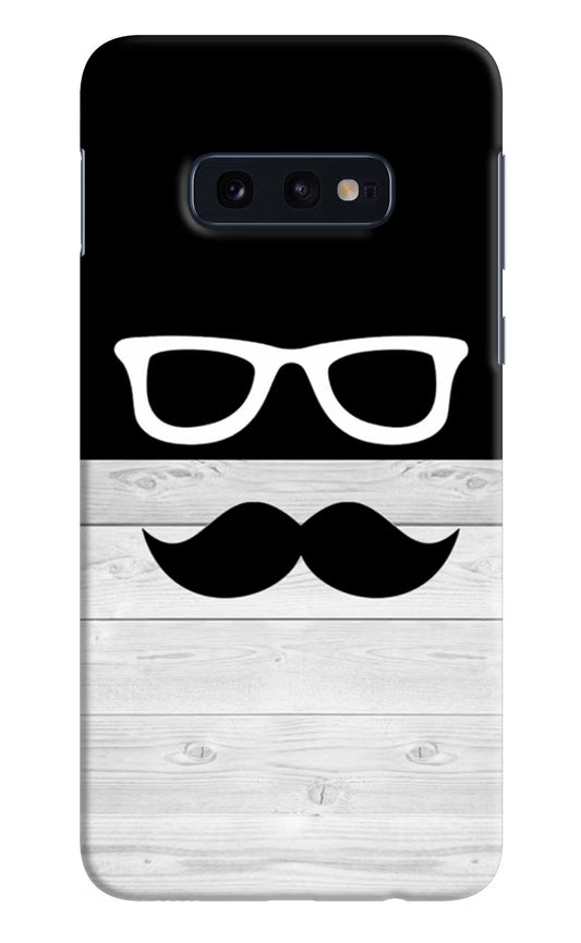 Mustache Samsung S10E Hard Case Back Cover by Casekaro