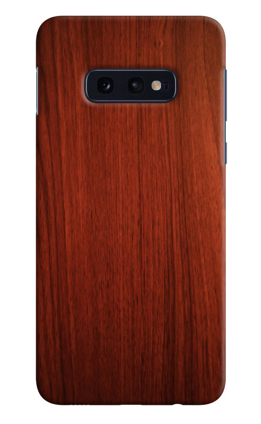 Wooden Plain Pattern Samsung S10E Hard Case Back Cover by Casekaro