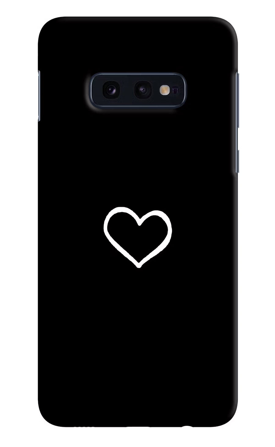 Heart Samsung S10E Back Cover, Hard case