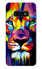 Lion Samsung S10E Hard Case Back Cover by Casekaro