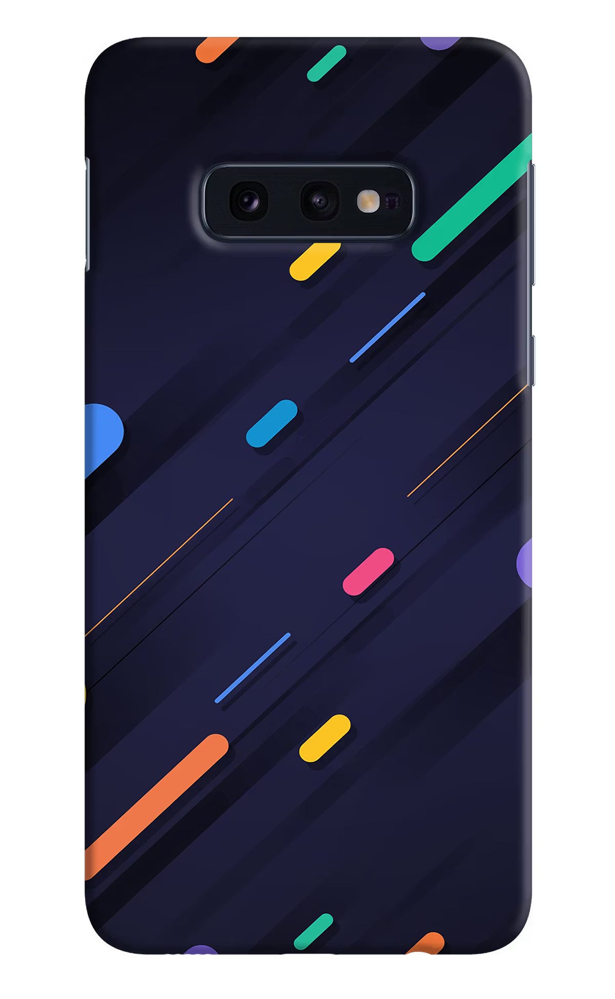 Abstract Design Samsung S10E Hard Case Back Cover by Casekaro