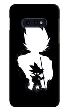 Goku Shadow Samsung S10E Hard Case Back Cover by Casekaro