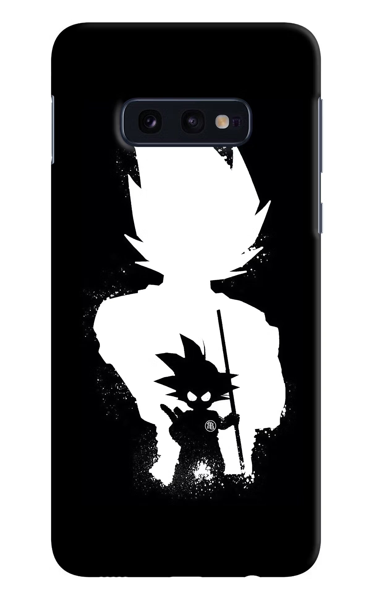 Goku Shadow Samsung S10E Hard Case Back Cover by Casekaro
