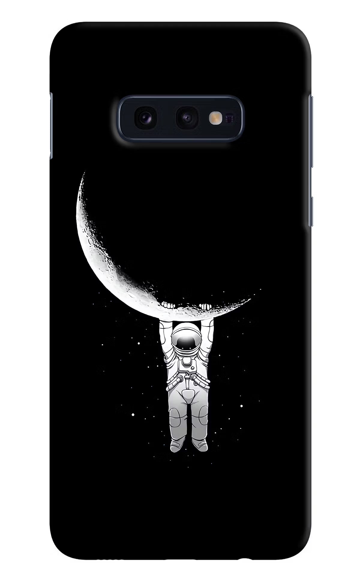 Moon Space Samsung S10E Hard Case Back Cover by Casekaro