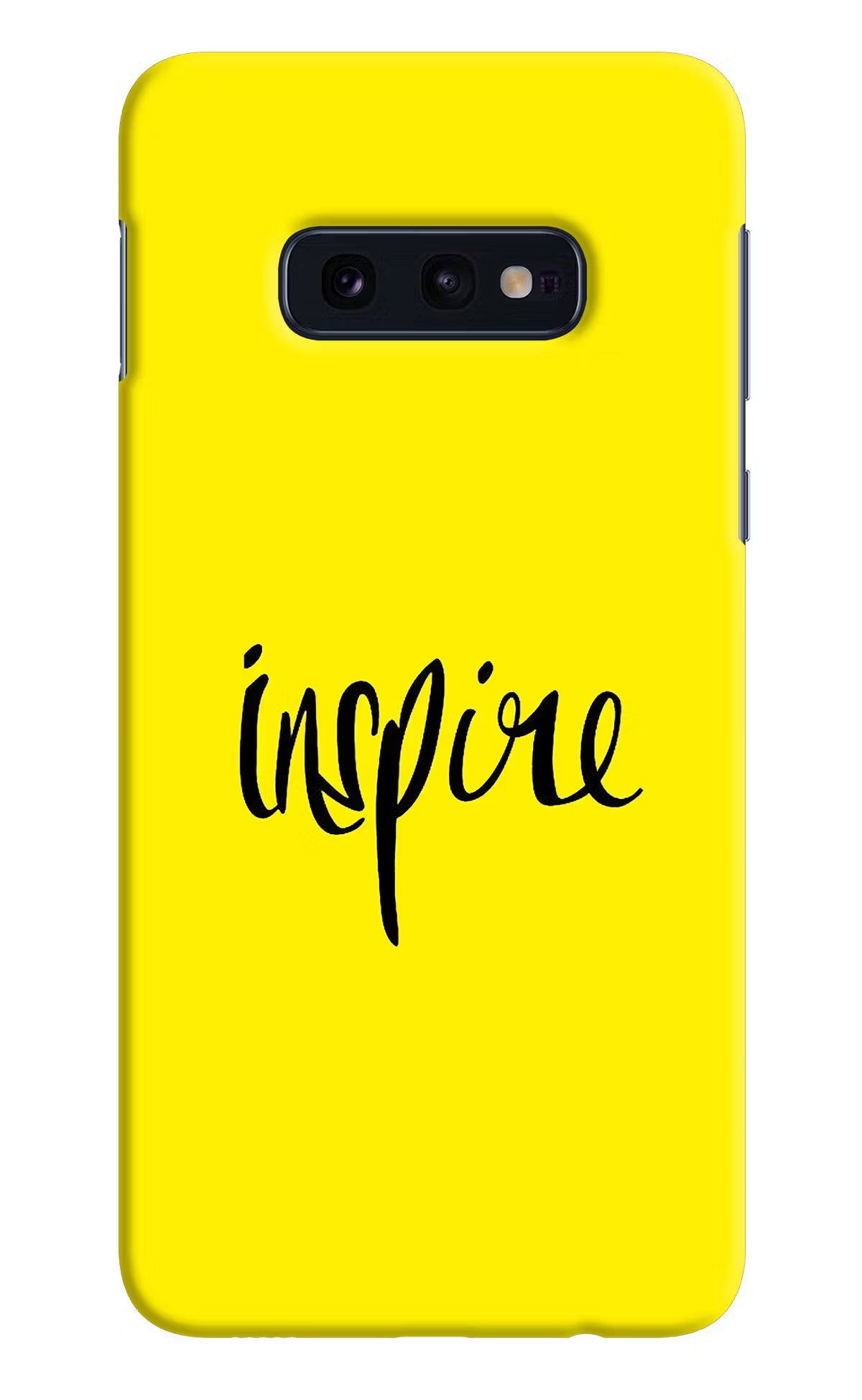 Inspire Samsung S10E Hard Case Back Cover by Casekaro