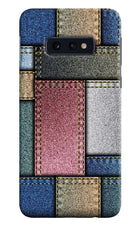Multicolor Jeans Samsung S10E Hard Case Back Cover by Casekaro
