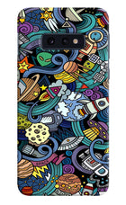 Space Abstract Samsung S10E Hard Case Back Cover by Casekaro
