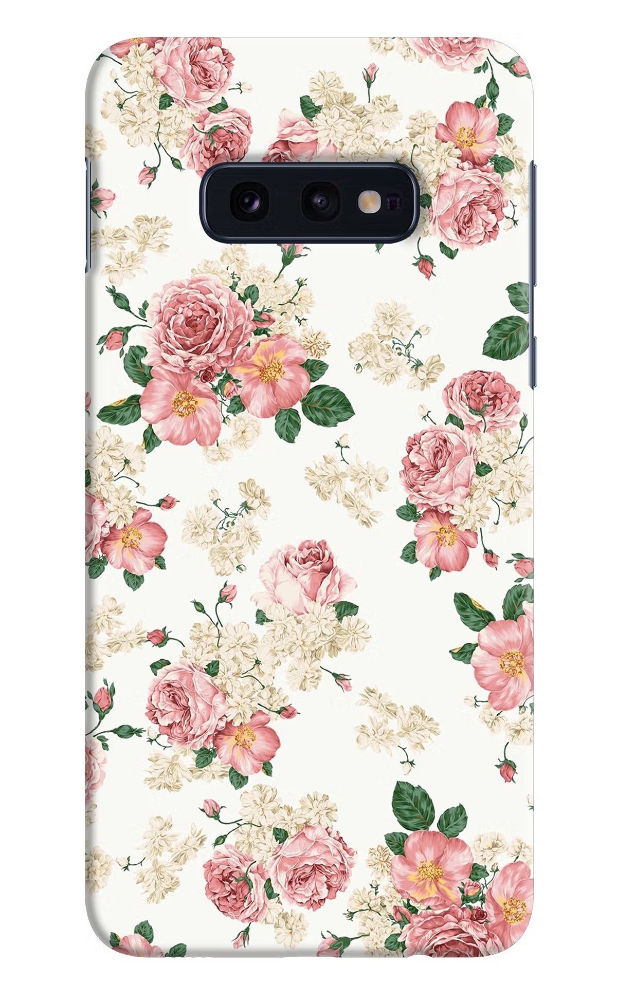Flowers Samsung S10E Hard Case Back Cover by Casekaro
