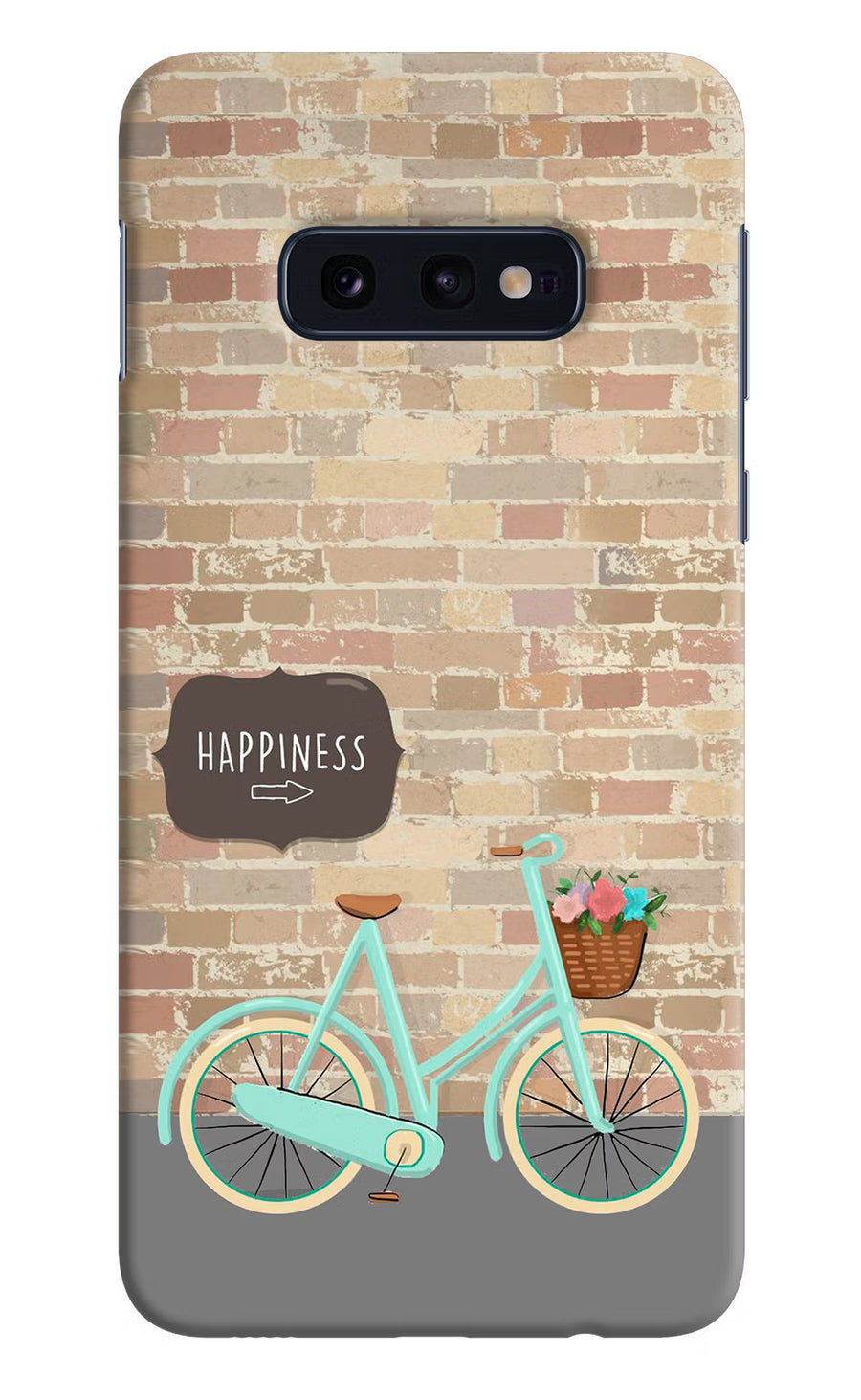 Happiness Artwork Samsung S10E Back Cover, Hard case