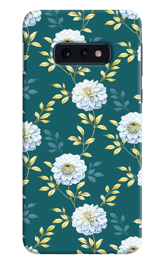 Flowers Samsung S10E Hard Case Back Cover by Casekaro