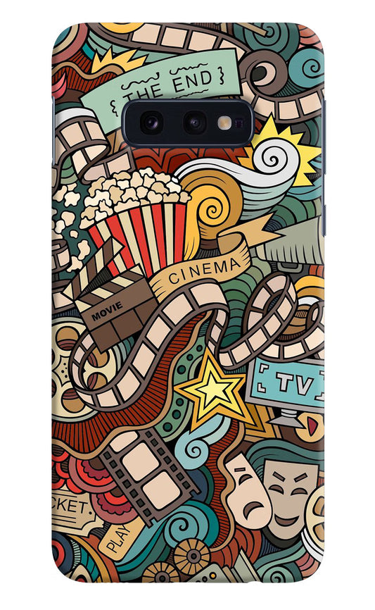 Cinema Abstract Samsung S10E Hard Case Back Cover by Casekaro