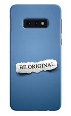 Be Original Samsung S10E Hard Case Back Cover by Casekaro