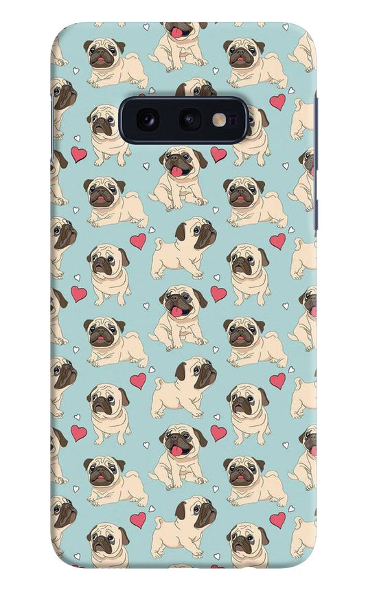 Pug Dog Samsung S10E Hard Case Back Cover by Casekaro