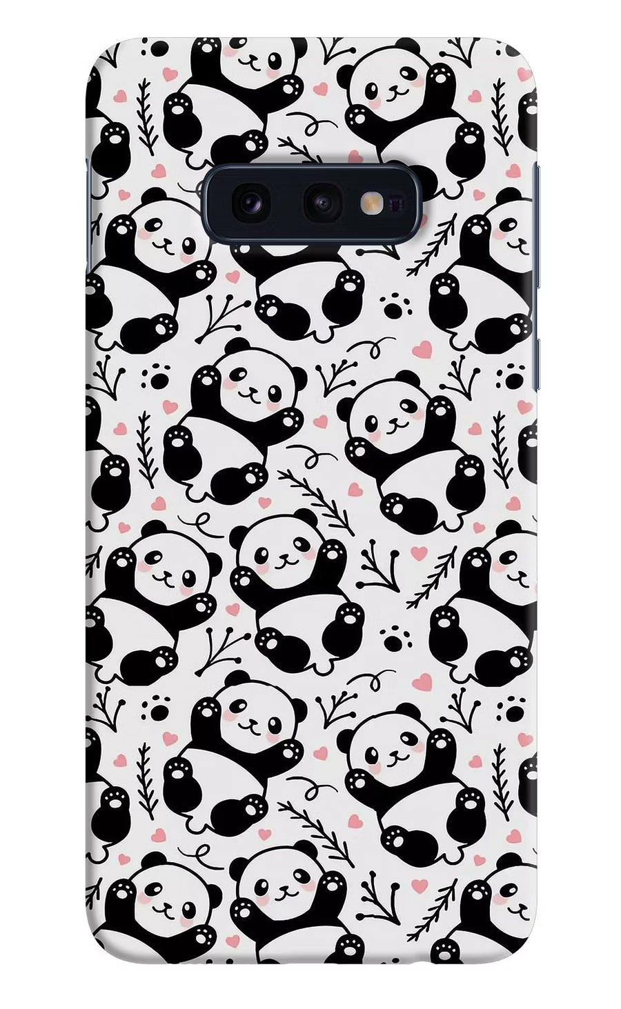 Cute Panda Samsung S10E Back Cover, Hard case