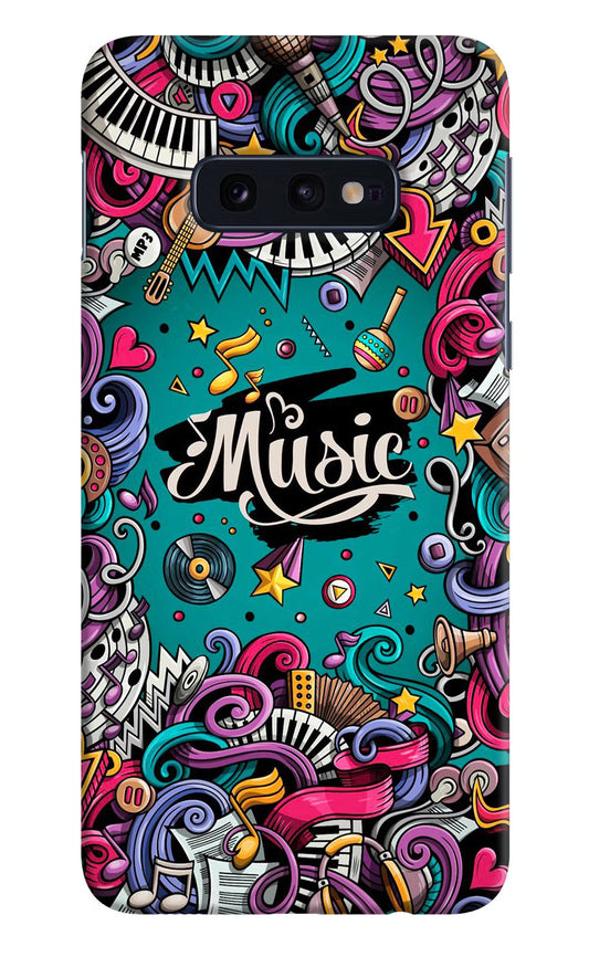 Music Graffiti Samsung S10E Hard Case Back Cover by Casekaro