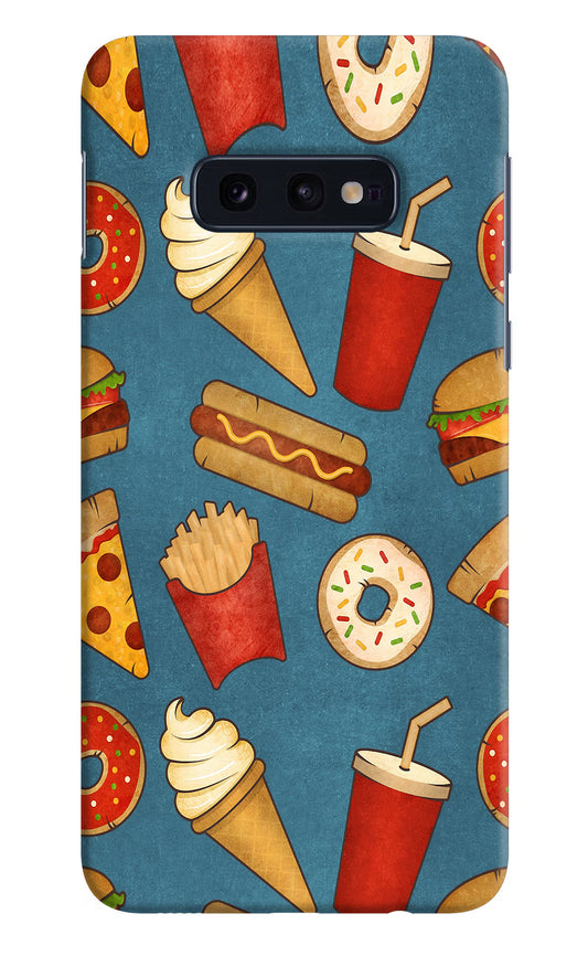 Foodie Samsung S10E Hard Case Back Cover by Casekaro