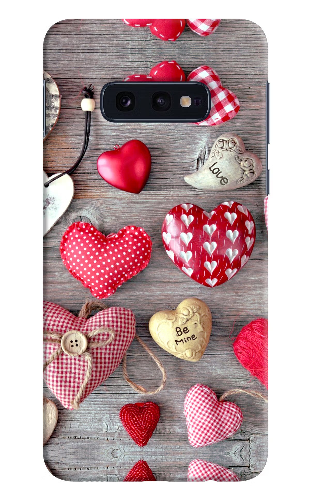 Love Wallpaper Samsung S10E Hard Case Back Cover by Casekaro