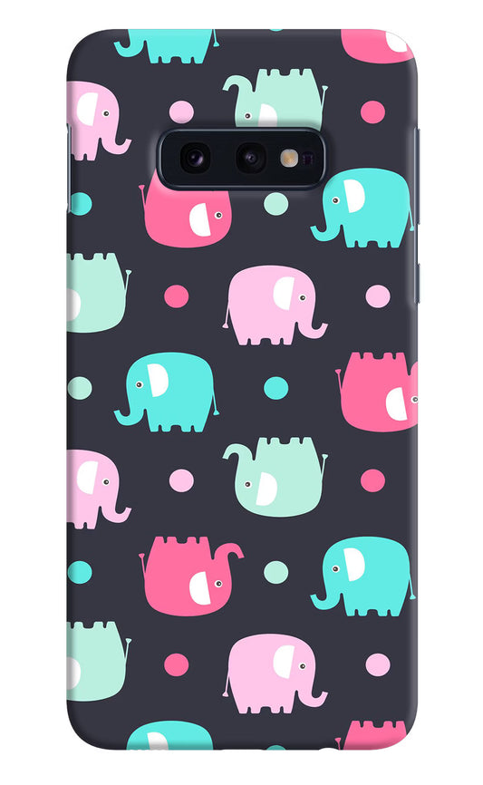 Elephants Samsung S10E Hard Case Back Cover by Casekaro