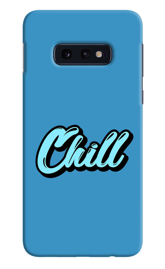 Chill Samsung S10E Hard Case Back Cover by Casekaro