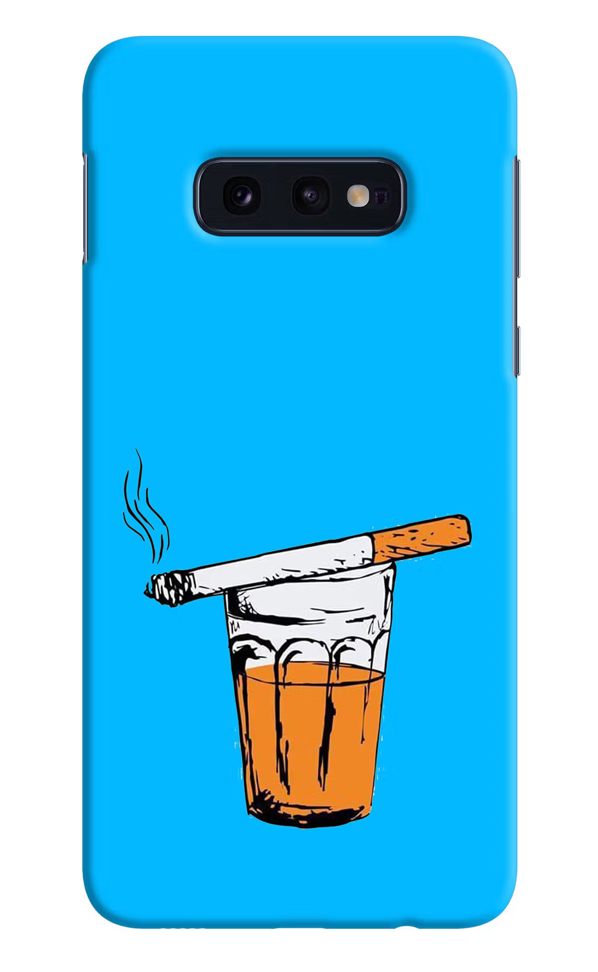 Chai Sutta Samsung S10E Hard Case Back Cover by Casekaro