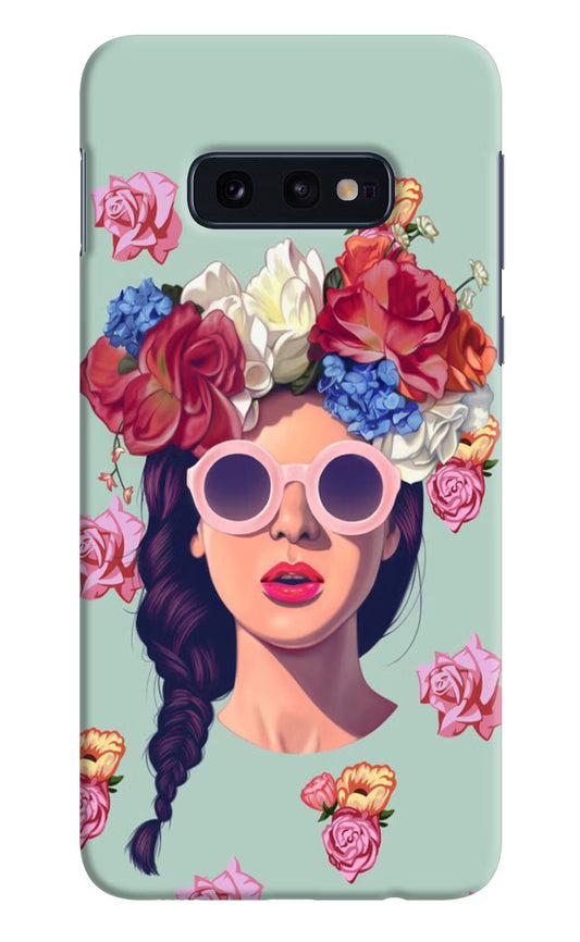 Pretty Girl Samsung S10E Hard Case Back Cover by Casekaro