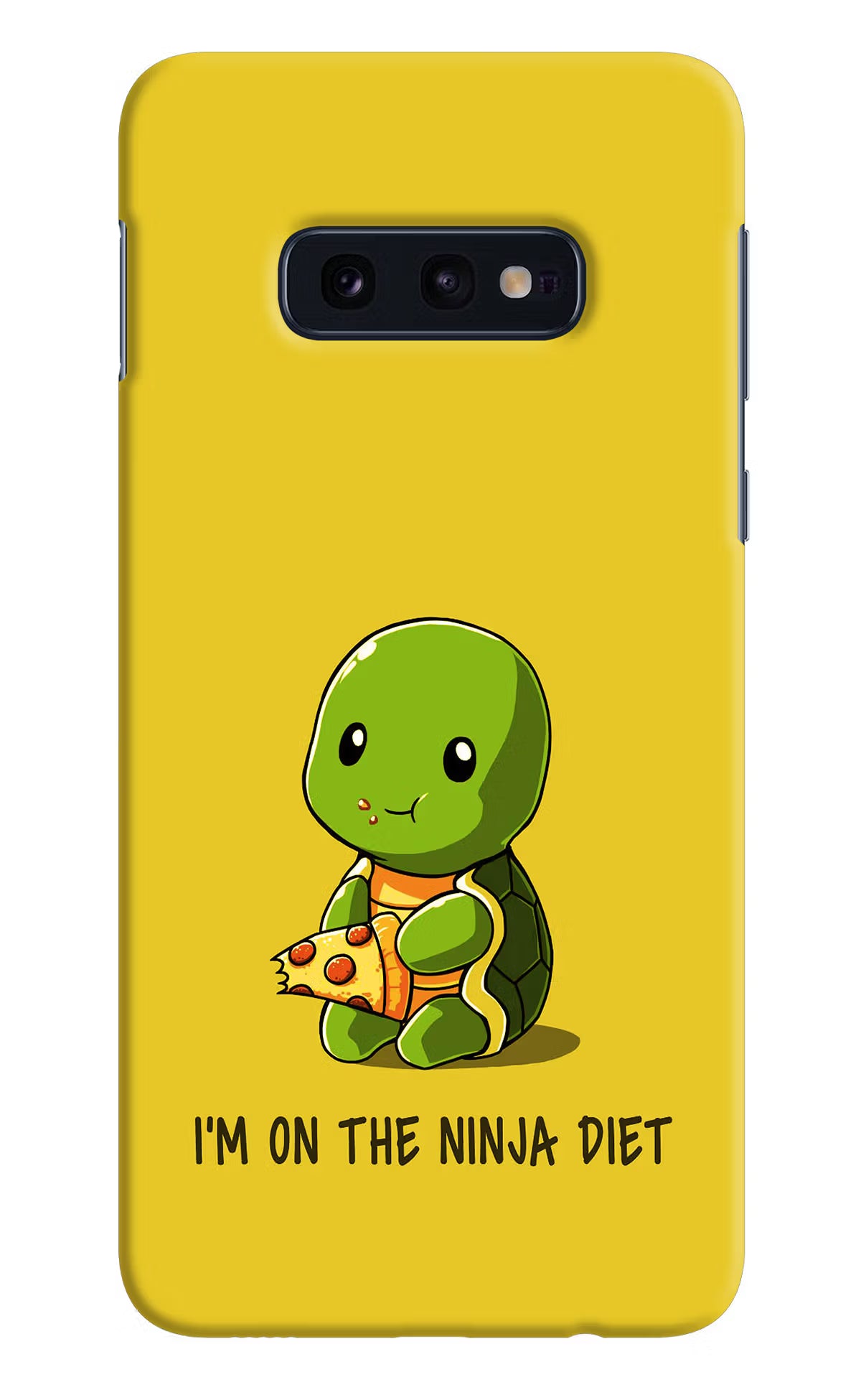 I'm on Ninja Diet Samsung S10E Hard Case Back Cover by Casekaro